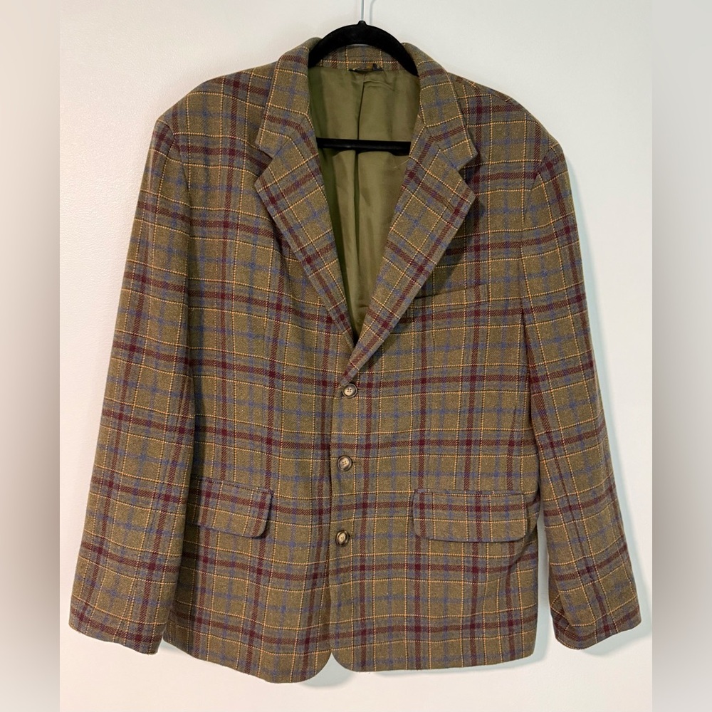 Vintage Gap Plaid Wool Best Blazer